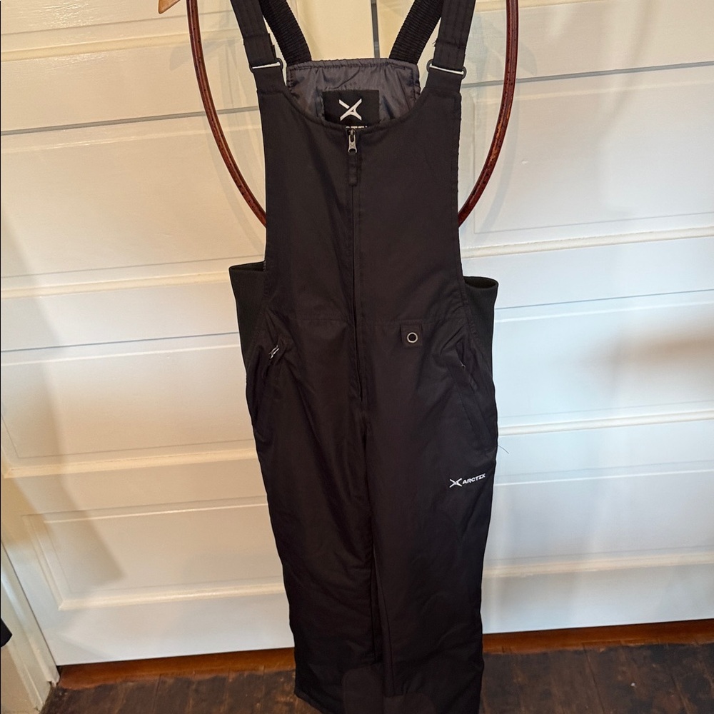 Arctix Black Ski Snow Bib Pants Insulated Waterproof Women’s